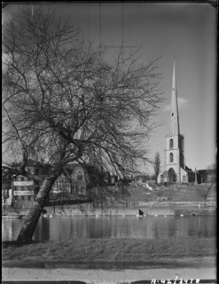 St Andrew's Church, Deansway, Worcester, Worcestershire, 1942. Creator: George Bernard Mason.