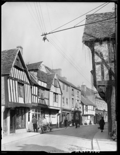 Friar Street, Worcester, Worcestershire, 1942. Creator: George Bernard Mason.