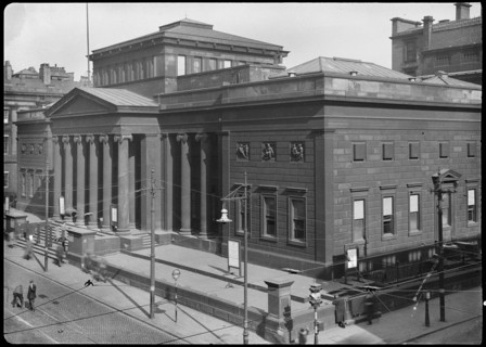 City Art Gallery, Mosley Street, Manchester, 1942. Creator: George Bernard Wood.