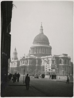 St Paul's Cathedral, St Paul's Churchyard, City of London, Greater London Authority, 1952. Creator: JR Uppington.