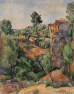 Bibémus Quarry (Carrière de Bibémus) , c. 1895. Creator: Cézanne, Paul (1839-1906).
