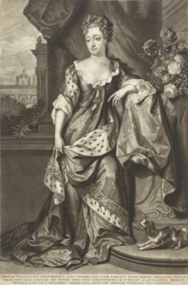 Christine Charlotte of Württemberg (1645-1699), Princess of East Frisia, ca 1699. Creator: Schenk, Peter (Petrus), the Elder (1660-1718).
