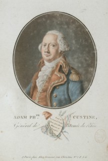 Comte Adam Philippe de Custine (1740-1793), 1793. Creator: Alix, Pierre-Michel (1762-1817).