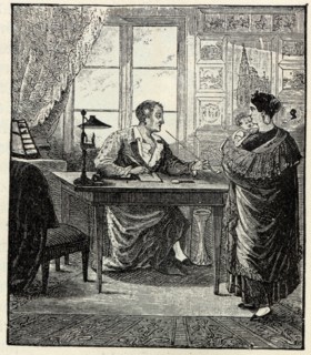 Dr. Ernst Ludwig Heim (1747-1834) in his consulting room, 1822. Creator: Henschel Brothers.