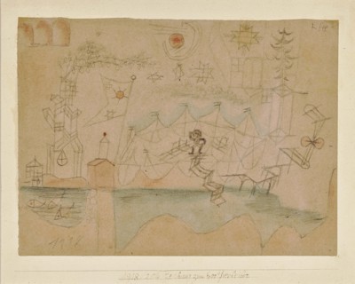 Drawing for the boat rental, 1918. Creator: Klee, Paul (1879-1940).