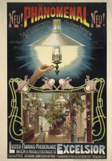Excelsior. Self-igniting incandescent body, ca 1895-1900. Creator: Döcker, Eduard (active Second Half of the 19th cen.).