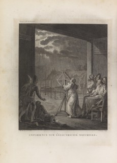 Experiment on natural electricity, Early 1760s. Creator: Moreau the Younger, Jean Michel, the Younger (1741-1814).