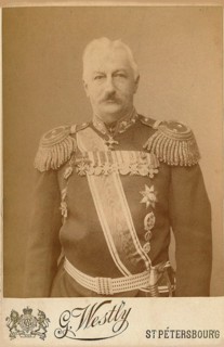 General Konstantin Pavlovich Prezhbyano (1840-1905). Creator: Photo studio E. Westly & Co.