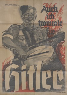 I also drum for Hitler, ca 1933. Creator: Axster-Heudtlass, Werner von (1898-1949).