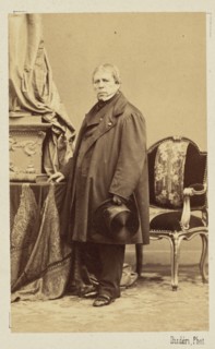 Jean-Auguste-Dominique Ingres, ca 1860. Creator: Disdéri, André Adolphe-Eugène (1819-1889).