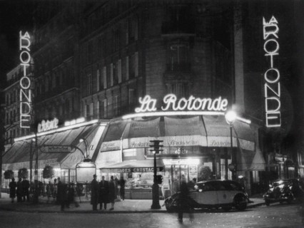 La Rotonde, Boulevard du Montparnasse, 1939. Creator: Anonymous.