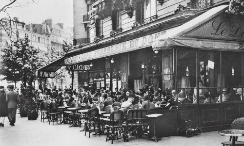 Le Dôme, Boulevard du Montparnasse. Creator: Anonymous.