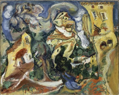 Le Village, ca 1923. Creator: Soutine, Chaim (1893-1943).