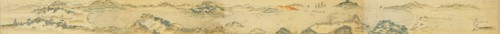 Map of the Choryang Waegwan and its surrounding area in Busan during the Joseon..., 19th cent. Creator: Anonymous.