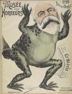 Musée des Horreurs (Gallery of Horrors): Yves Guyot, 1899. Creator: Lenepveu, Victor (active End of 19th century).