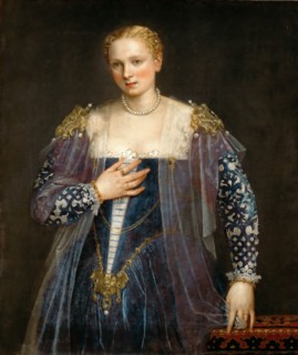 Portrait of a Venetian woman (La Bella Nani), c. 1560. Creator: Veronese, Paolo (1528-1588).