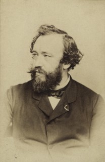 Portrait of Adolphe Sax (1814-1894), ca 1860. Creator: Clarkington, Charles (1826-1861).