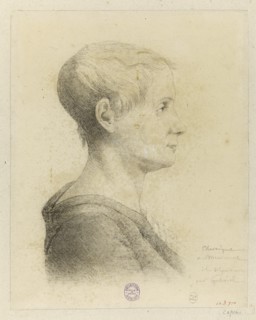 Portrait of Anne-Josèphe Théroigne de Méricourt (1762-1817), 1816. Creator: Gabriel, Georges François Marie (1775-1836).