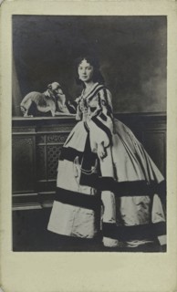 Portrait of Cora Pearl (1836-1886), ca 1865. Creator: Anonymous.