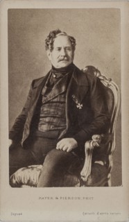 Portrait of Count Nikolai Alexeyevich Orlov (1827-1885), c. 1875. Creator: Photo studio Mayer & Pierson.