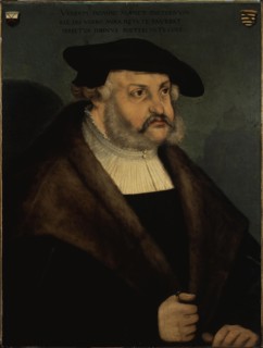 Portrait of Frederick III, Elector of Saxony (1463-1525). Creator: Cranach, Lucas, the Elder (1472-1553).