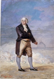 Portrait of Georges Jacques Danton (1759-1794), 1879. Creator: Cyboule, Armand (active 1879).