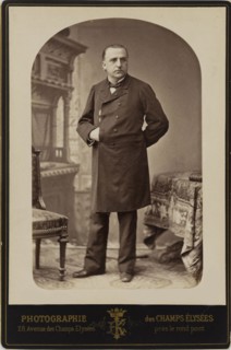 Portrait of Jean Martin Charcot (1825-1893), c. 1870. Creator: Anonymous.