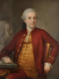 Portrait of Johann Christian Bach (1735-1782). Creator: Batoni, Pompeo Girolamo (1708-1787).