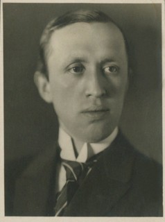 Portrait of Karel Capek (1890-1938), 1930. Creator: Photo studio Vanek, Prague  .