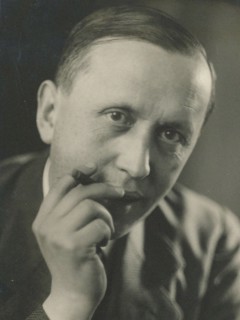 Portrait of Karel Capek (1890-1938), c. 1930. Creator: Anonymous.