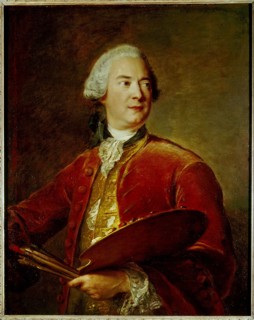 Portrait of Louis Tocqué (1696-1772), 1739. Creator: Nattier, Jean-Marc (1685-1766).