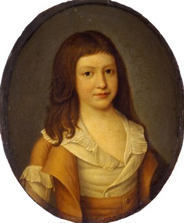 Portrait of Louis-Charles, Prince Royal of France (1785-1795), Early 1790s. Creator: Anonymous.