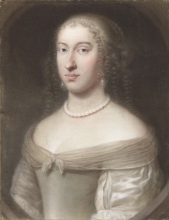 Portrait of Maria Theresa of Spain (1638-1683), Queen consort of France and Navarre, 1660. Creator: Vaillant, Wallerant (1623-1677).