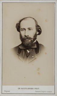 Portrait of Octave Feuillet (1821-1890). Creator: Photo studio Reutlinger, Paris  .