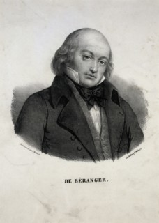 Portrait of Pierre-Jean de Béranger (1780-1857). Creator: Anonymous.