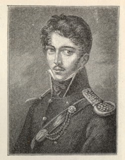 Portrait of the author Theodor Körner (1791-1813). Creator: Anonymous.