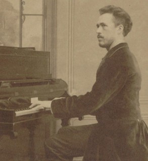 Portrait of the composer Benjamin Godard (1849-1895), 1882. Creator: Anonymous.