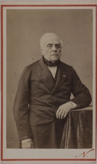 Portrait of the composer Daniel-François-Esprit Auber (1782-1871), c. 1870. Creator: Photo studio Nadar.
