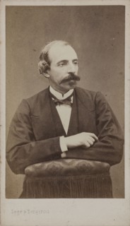 Portrait of the Composer Émile Jonas (1827-1905). Creator: Photo studio Legé & Bergeron.