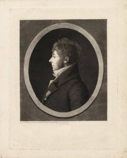 Portrait of the composer Étienne Nicolas Méhul (1763-1817). Creator: Quenedey, Edmé (1756-1830).