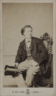 Portrait of the composer Louis Diémer (1843-1919), c. 1875. Creator: Crémière, Léon (1831-1913).
