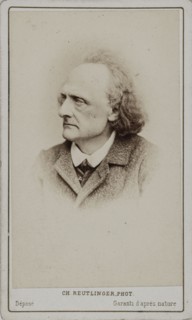 Portrait of the pianist and composer Henry Litolff (1818-1891) . Creator: Photo studio Reutlinger, Paris  .