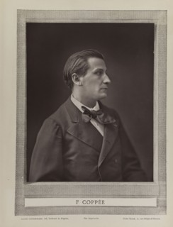 Portrait of the poet François Coppée (1842-1908), c. 1875. Creator: Nadar, Gaspard-Félix (1820-1910).