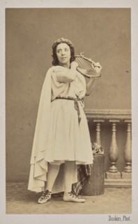 Portrait of the singer and composer Pauline Viardot (1821-1910), 1862. Creator: Disdéri, André Adolphe-Eugène (1819-1889).