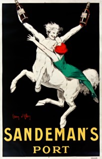 Sandeman's Port, 1930. Creator: D'Ylen, Jean (1886-1938).
