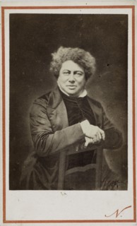 The author Alexandre Dumas père (1802-1870), 1870. Creator: Photo studio Nadar.