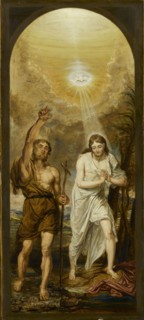 The Baptism of Christ, 1841. Creator: Ward, James (1769-1859).