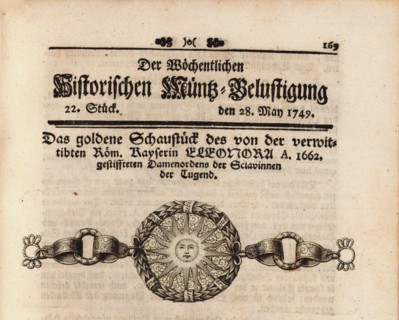 The Great Sign of the Order of the Slaves of Virtue, 1749. Creator: Orders, decorations and medals  .