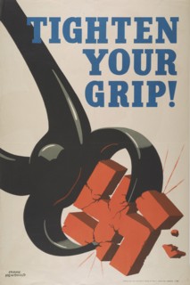 Tighten your grip! , c. 1942. Creator: Newbould, Frank (1887-1951).