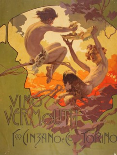 Vermouth Cinzano , 1901. Creator: Hohenstein, Adolfo (1854-1928).